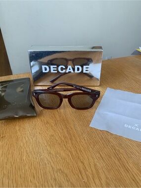 Decade Eyewear Men's Brown Earl 50’s Sunglasses